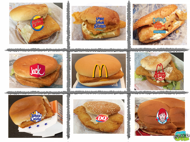 Fast Food Fish Sandwich Showdown