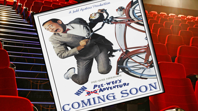 A new Pee-wee Herman filmi is in the works with Judd Apatow producing