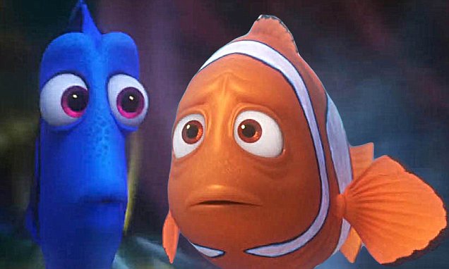 Nemo and Dory in the new Finding Dory trailer