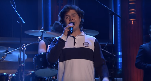 Lukas Graham performs "Mama Said" on he Tonight Show Starring Jimmy Fallon