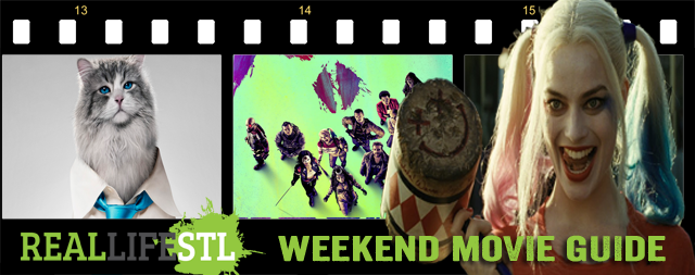Suicide Squad and Nine Lives are in movies theaters across St. Louis this weekend.
