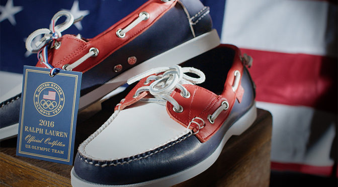 Team USA boat shoes