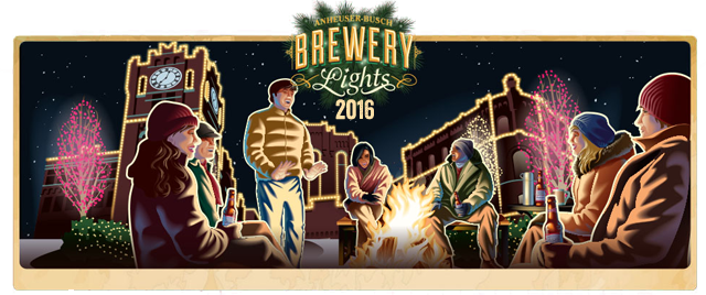 Anheuser-Busch Brewery Lights 2016