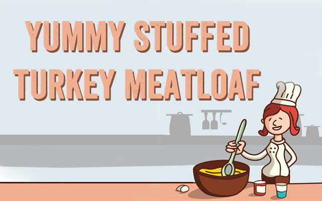 Stuffed Turkey Meatloaf