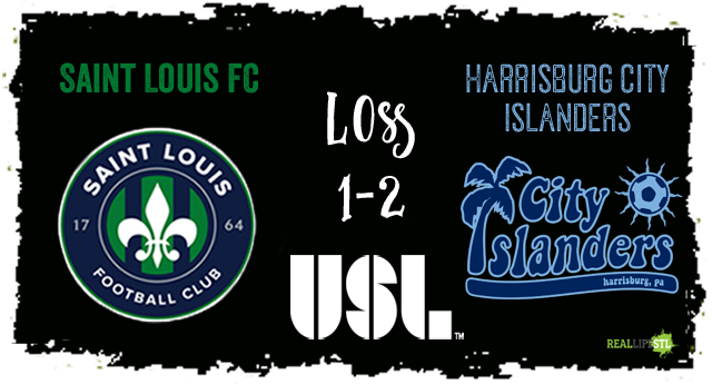 Saint Louis FC lost to the Harrisburg City Islanders 2-1 on September 9, 2017 at Toyota Stadium in St. Louis.