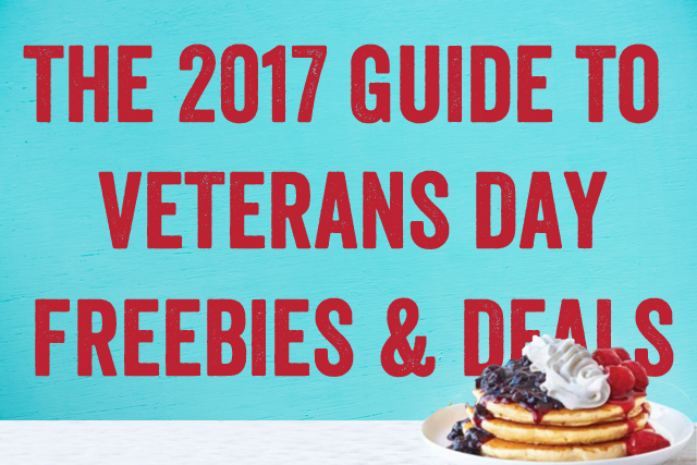 Veterans Day 2017 deals and freebies