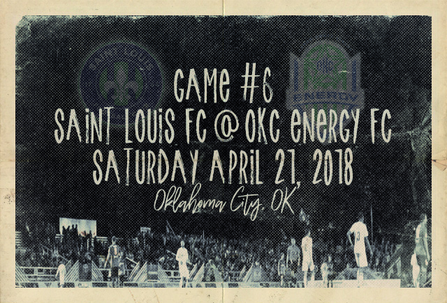 Saint Louis FC takes on Oklahoma City Energy FC in a United Soccer League matchup this Saturday in Oklahoma. STLFC returns to ST. Louis on May 5. 