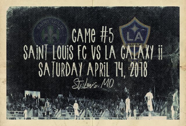 Saint Louis FC takes on LA Galaxy II this weekend in St. Louis. STLFC is 1-2-1 in 2018.