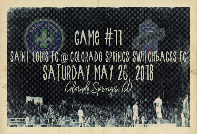 Saint Louis FC takes on Colorado Springs Switchbacks FC this Saturday in Colorado. 